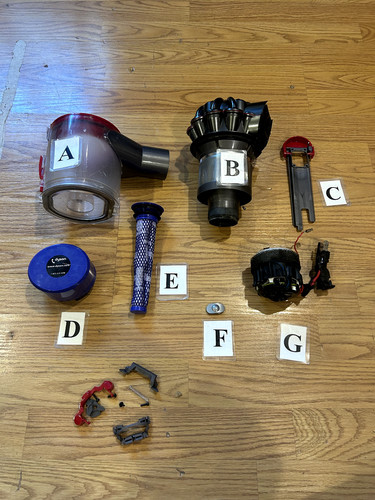 Replacement parts for dyson - for,