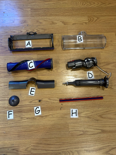 Replacement parts for dyson - , v7